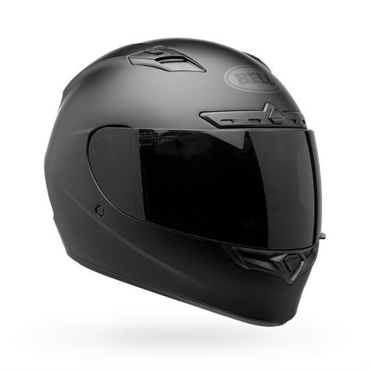 Bell Qualifier Blackout Deluxe Matte Black Road Helmet With Tinted Visor