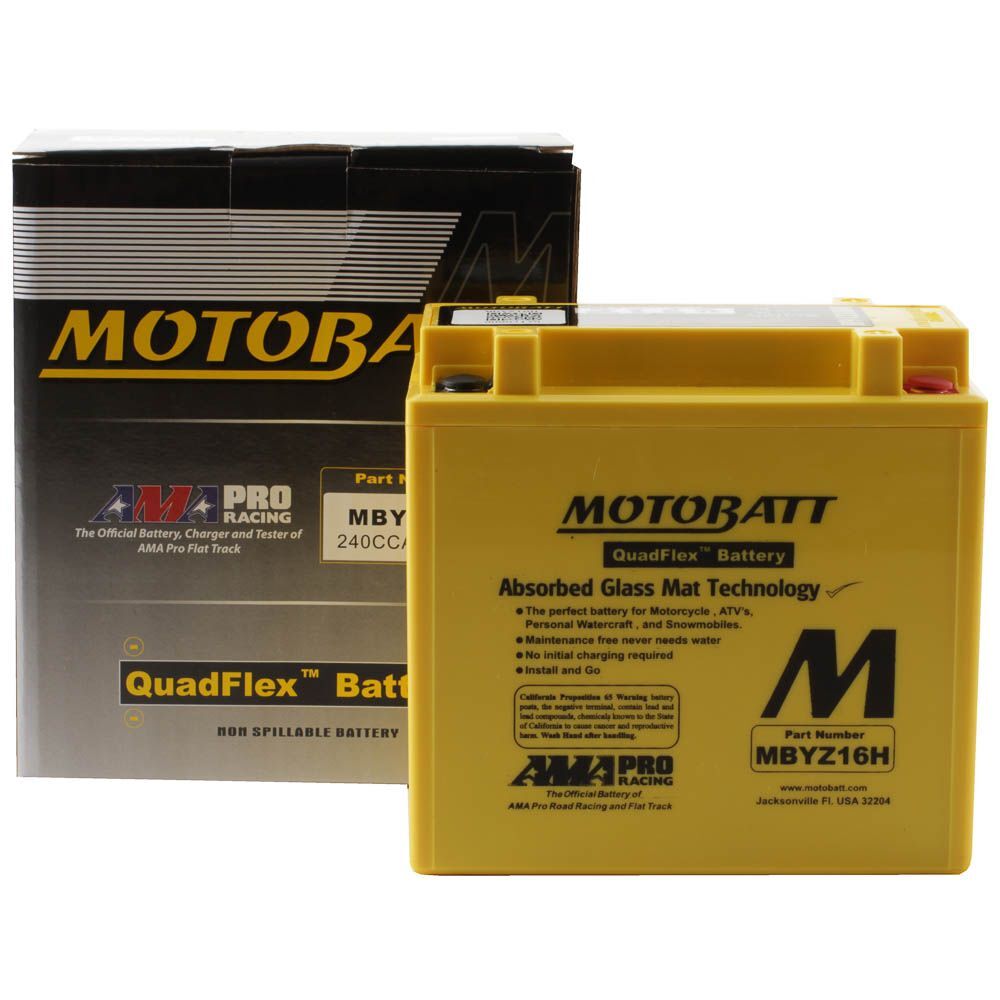 BMW R1200RT LC 2017 MOTOBATT 12V BATTERY - Motobatt