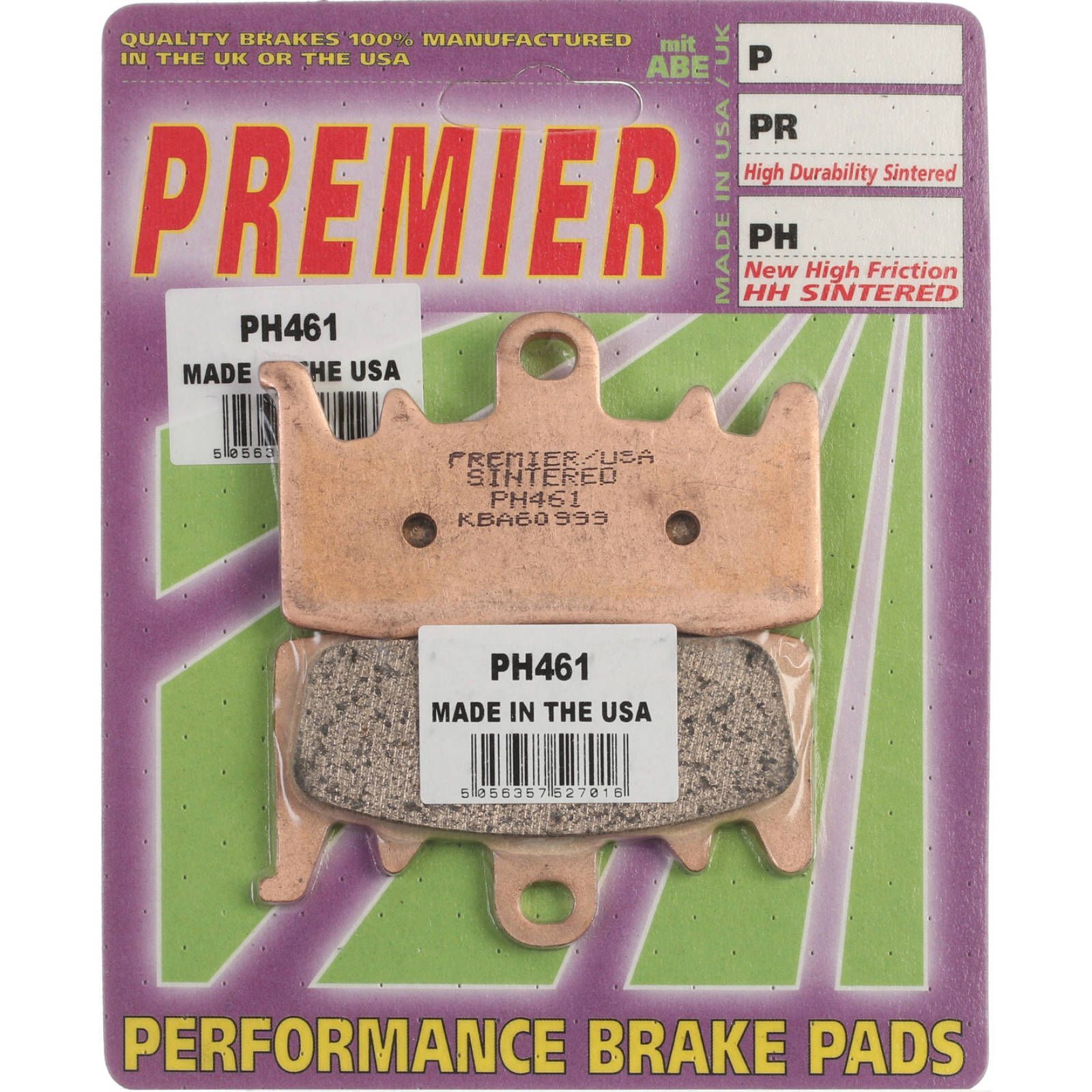 Can-Am Spyder RT 2013-2017 Premier Sintered Front Brake Pads