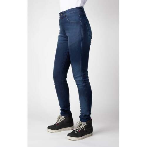 BULL-IT Ladies Tactical Motorcycle Jeans Icona II Slim Blue