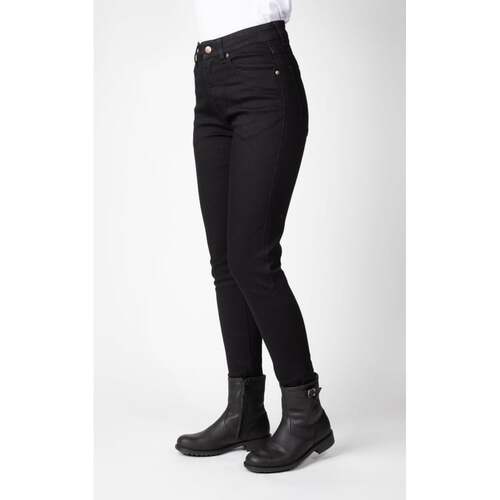 BULL-IT Ladies Tactical Motorcycle Jeans Eclipse Slim Black