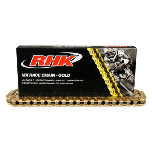 Yamaha DT200 RHK 520 Heavy Duty Gold MX Chain 