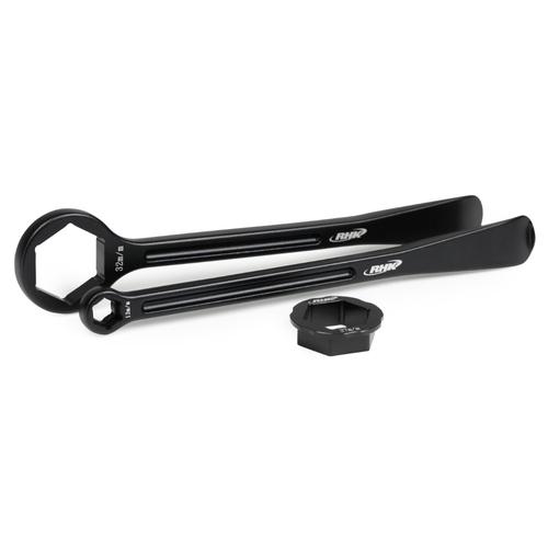 RHK Black Alloy Motorcycle Tyre Lever Set Suit European Bikes