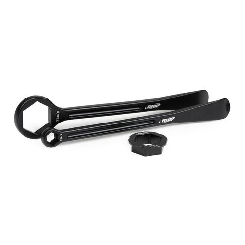 RHK Black Alloy Motorcycle Tyre Lever Set Suit Japanese Bikes