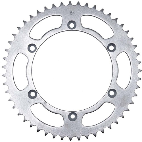 Honda CR125R 1982 Supersprox Rear Sprocket 51t Steel Silver