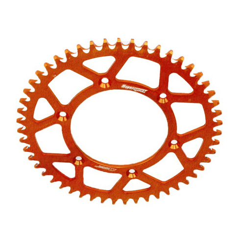 KTM 350 XC-F 2023-2024 Supersprox Rear Sprocket 47t Aluminium Orange