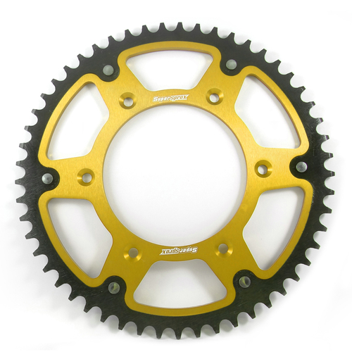 Suzuki DR-Z400E 2000-2023 Supersprox Stealth Rear Sprocket 47t Composite Silver