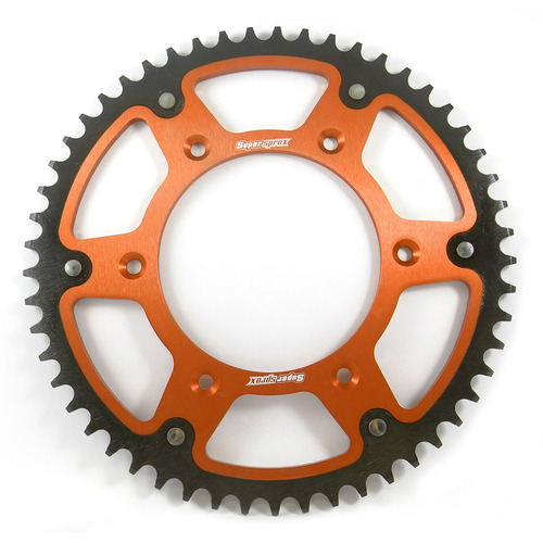 KTM 350 XC-F 2023-2024 Supersprox Stealth Rear Sprocket 47t Composite Orange