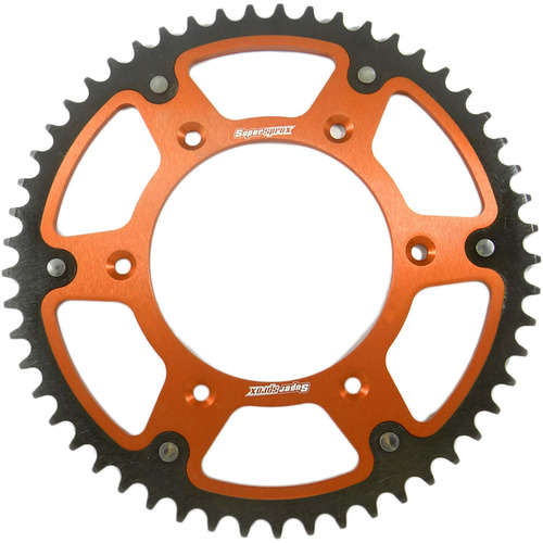 KTM 85 SX 2018-2024 Supersprox Stealth Rear Sprocket 46t Composite Orange