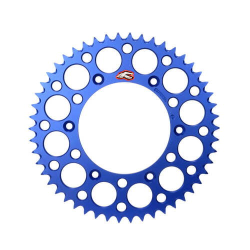 Suzuki RM80 1989-2001 Renthal Blue Ultralight 47t Rear Sprocket Aluminium