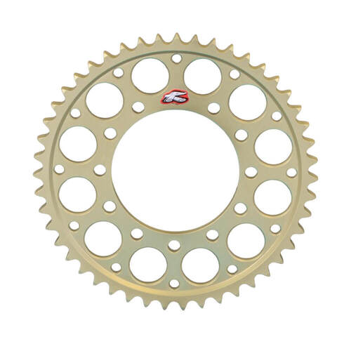 Suzuki DR350 1990-1993 Renthal Hard Anodised Ultralight 43t Rear Sprocket Aluminium