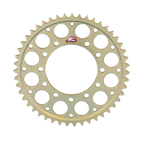 Suzuki RGV250 1989-1990 Renthal Hard Anodised Ultralight 46t Rear Sprocket Aluminium