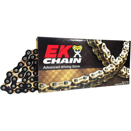 Gas Gas MC 125 MX Wp 2003 EK 520 Heavy Duty Motocross Black With Gold Inner Plate Chain 120L