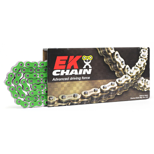 TM MX 125 2000-2016 EK 520 Heavy Duty Motocross Green Chain 120L