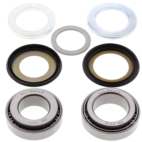 Honda CB250N 1978 - 1982 All Balls Motorcycle Steering Bearing & Seal Kit 