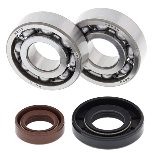 KTM 50 SX 2002 - 2008 All Balls Motorcycle Crankshaft Main Bearing & Seal Kit