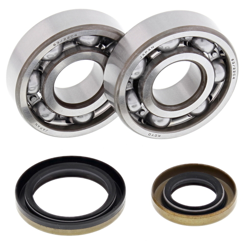 Gas-Gas EC125 Marzocchi 2003 - 2009 All Balls Motorcycle Crankshaft Main Bearing & Seal Kit