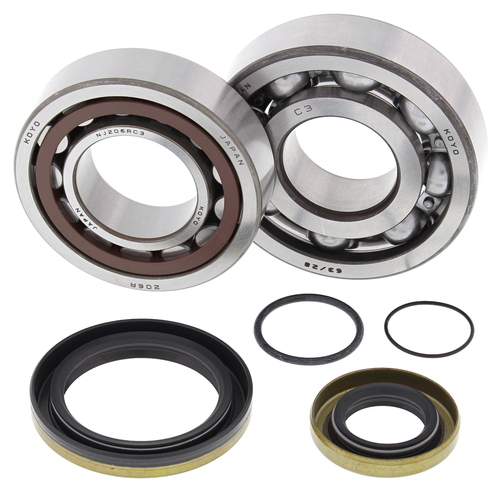 Gas-Gas MC250 Mx Ohlins 2003 - 2006 All Balls Motorcycle Crankshaft Main Bearing & Seal Kit