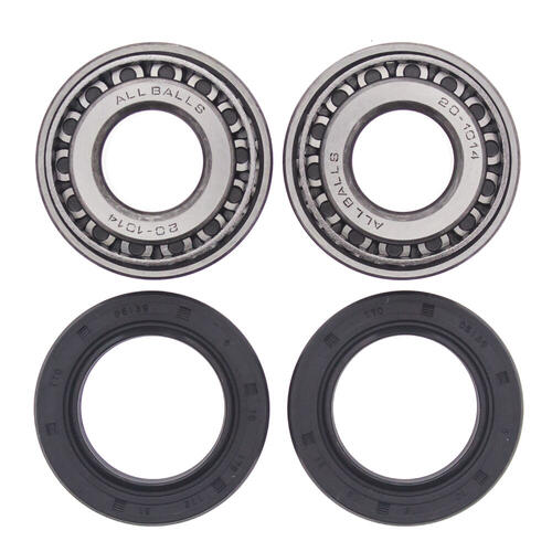 Harley Davidson 1340 FXDL Dyna Low Rider (80Ci) 1992-1998 All Balls Motorcycle Front Wheel Bearing and Seal Kit 