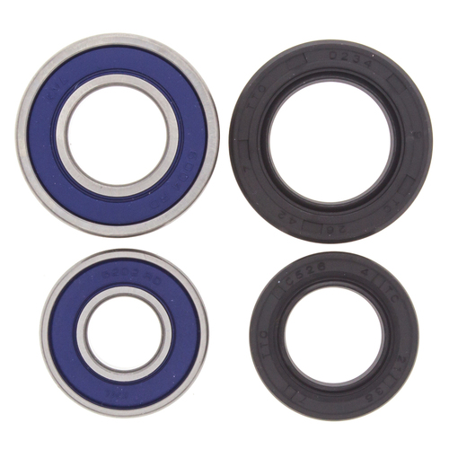 Kawasaki KFX400 Quad 2003 - 2006 All Balls Motorcycle Front Wheel Bearing and Seal Kit Two Required