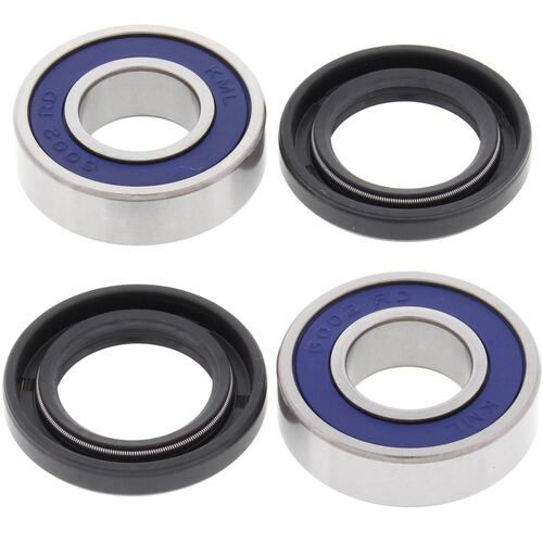 Hyosung TE50 2001 - 2006 All Balls Motorcycle Front Wheel Bearing and Seal Kit Two Required