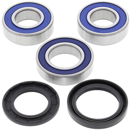 Kawasaki ZX-6R Zx636 2002 - 2024 All Balls Motorcycle Rear Wheel Bearing and Seal Kit 