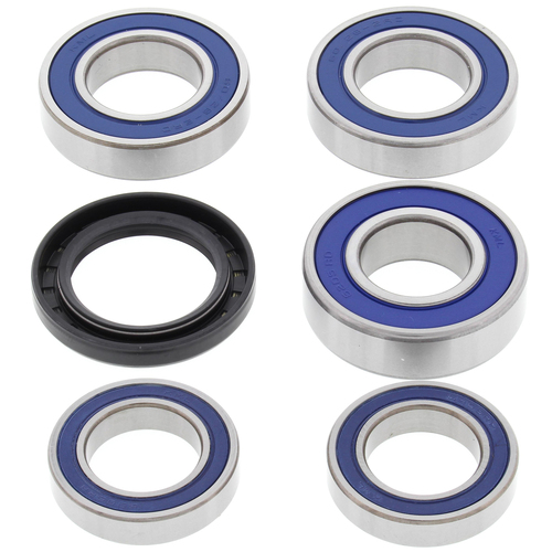 Honda VT1300CX 2010 - 2018 All Balls Motorcycle Rear Wheel Bearing and Seal Kit 