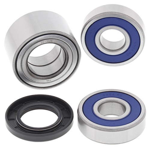 Indian Roadmaster Limited 2020 - 2024 All Balls Motorcycle Rear Wheel Bearing and Seal Kit 