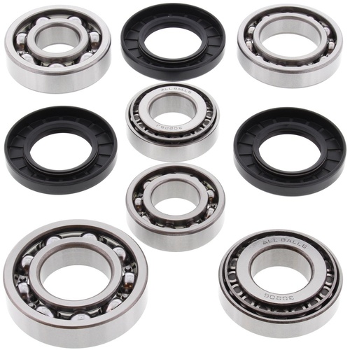 Yamaha YFM550 Fa Grizzly 2009 - 2014 All Balls Motorcycle Rear Differential Bearing & Seal Kit 