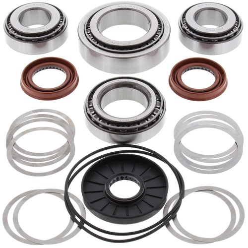 Polaris 500 Ranger 2X4 2007 - 2009 All Balls Motorcycle Rear Differential Bearing & Seal Kit 