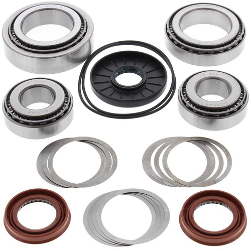 Polaris 800 RZR 2008 - 2014 All Balls Motorcycle Rear Differential Bearing & Seal Kit 