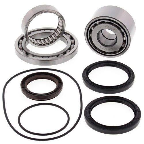 Yamaha YFM400FA Grizzly 2007 - 2008 All Balls Motorcycle Rear Differential Bearing & Seal Kit 