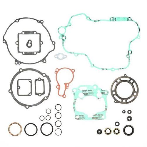 Kawasaki KX125 1995 - 1997 Pro-X Complete Gasket Kit With Outer Seals 