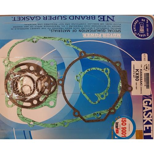 Kawasaki KX80 1991-1997 Complete Gasket Kit 