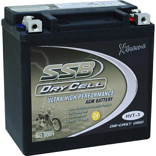 Buell 1125Cr 2008-2010 SSB Agm Heavy Duty Battery