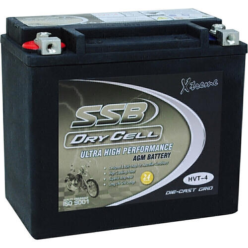 Buell RR 1200 1989-1991 SSB Agm Heavy Duty Battery