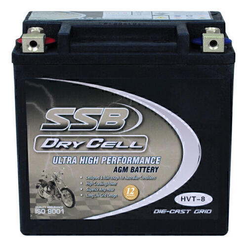 Hyosung Gv650S 2005-2014 SSB Agm Heavy Duty Battery