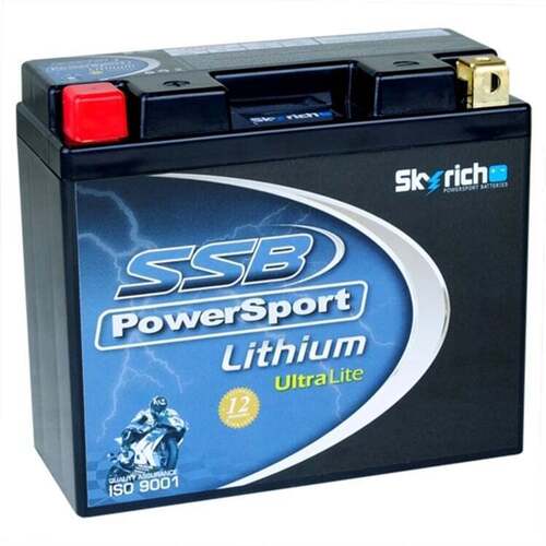 Harley Davidson 1340 FLH SERIES 1991-1996 SSB PowerSport Ultralite Lithium Battery L50N18L-A2