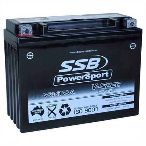 Suzuki LT-F4Wdx King Quad 300 1991-1998 SSB Agm Battery