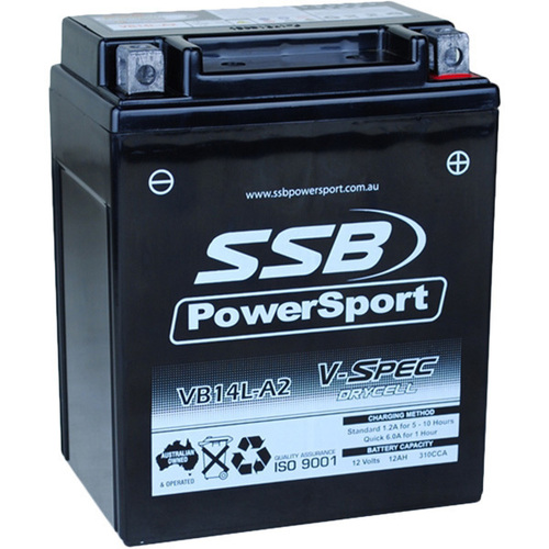 Suzuki DR750S 1988-1991 SSB Agm Battery