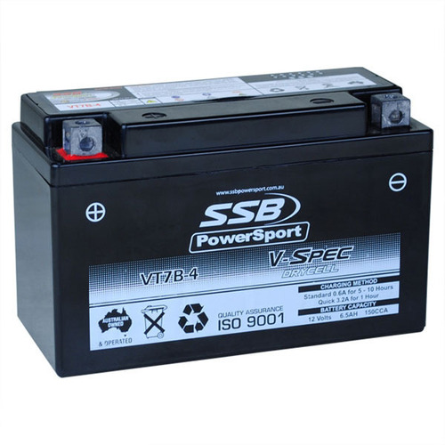 Suzuki DR-Z400E 2000 - 2023 SSB V-Spec High Performance AGM Battery VT7B-4