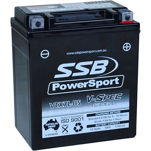 Honda XL250S Degree 1995-2000 SSB Agm Battery