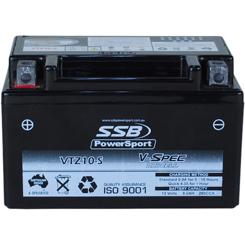 KTM 625 SXC 2003 - 2007 SSB V-Spec High Performance AGM Battery VTZ10-S