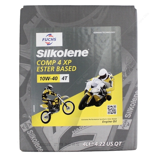 Silkolene Comp 4 10W40 Engine Oil 4L