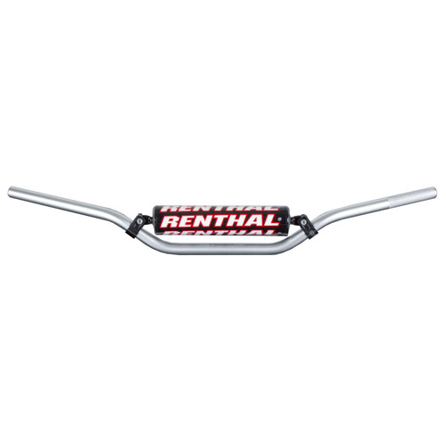 Renthal MX 7/8" Aluminium Handlebars 666 Vintage/Desert Bend Silver