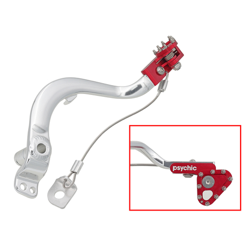 Honda CRF250L 2013-2019 Psychic Folding Brake Pedal Red