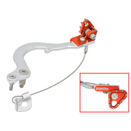 KTM 50 SX 2011-2013 Psychic Folding Brake Pedal Orange