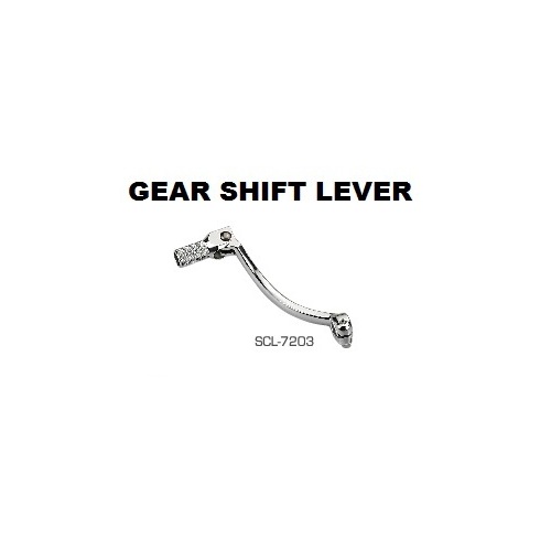 Yamaha WR450F 2003-2006 Accel Gear Lever Silver