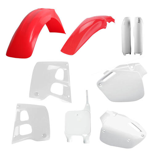 Honda CR125R 1991-1992 Polisport Plastics Kit OEM Colours