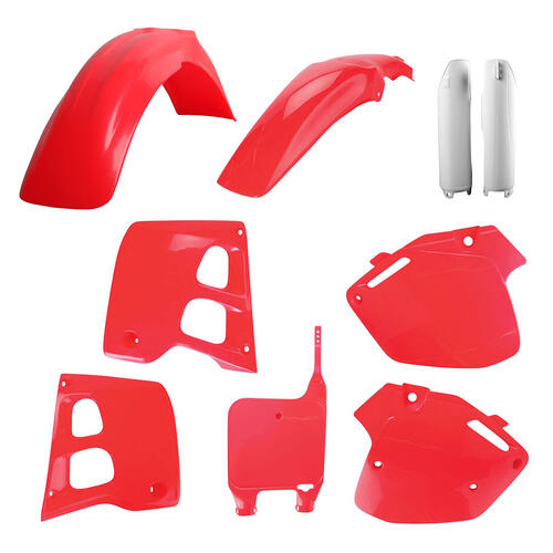 Honda CR125R 1991-1992 Polisport Plastics Kit OEM Colours (1992)